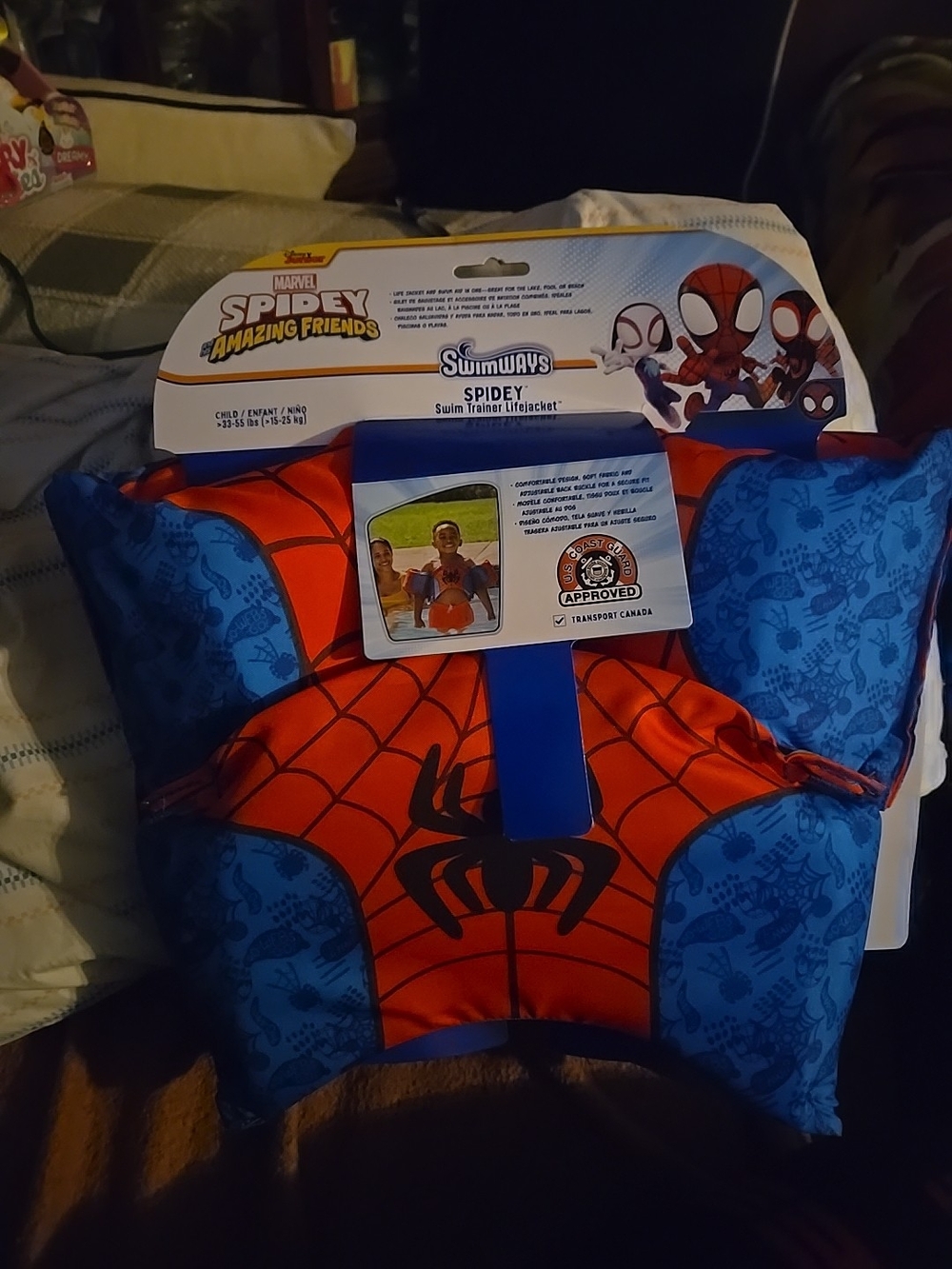 Marvel Spidey Red & Blue Swim Trainer / Life Jacket